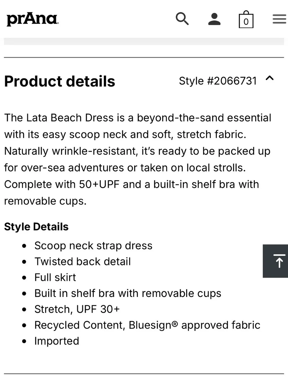 Prana Dark Navy Printed Lata midi Dress